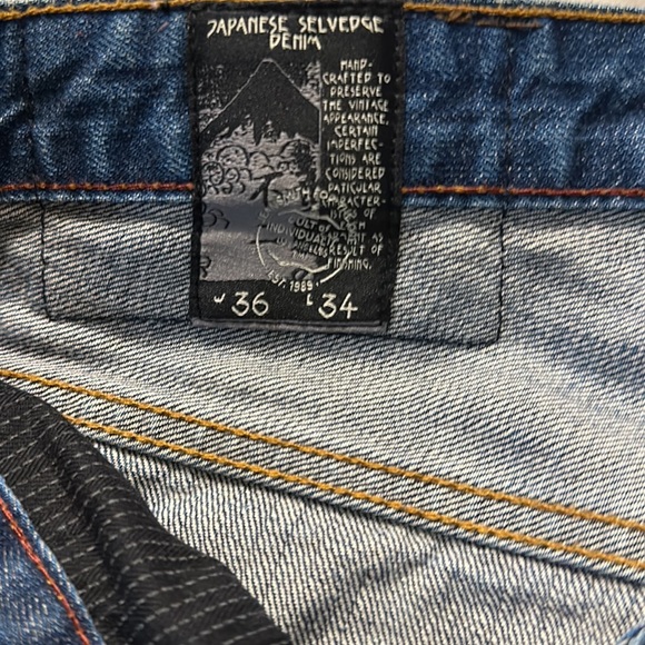 Cult of Individuality Jeans / Greaser Straight / 36w 34l - Picture 4 of 4